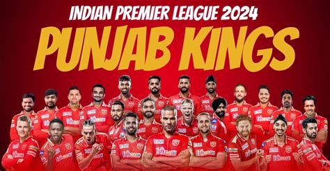 punjab kings ipl 2024 squad